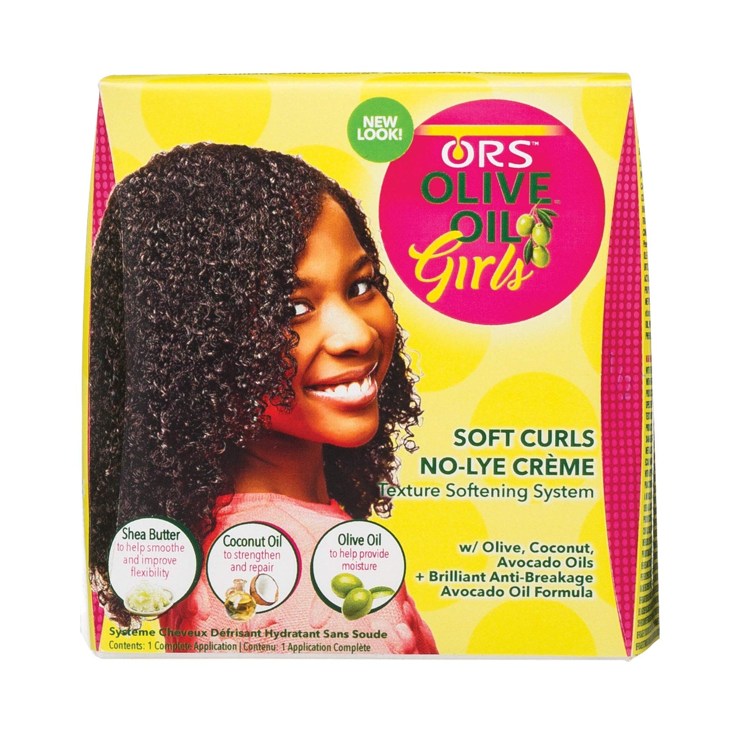 ORS curls soft curls no-lye creme relaxer system