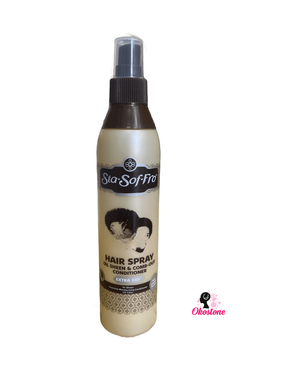 Sta-sof-fro hair spray