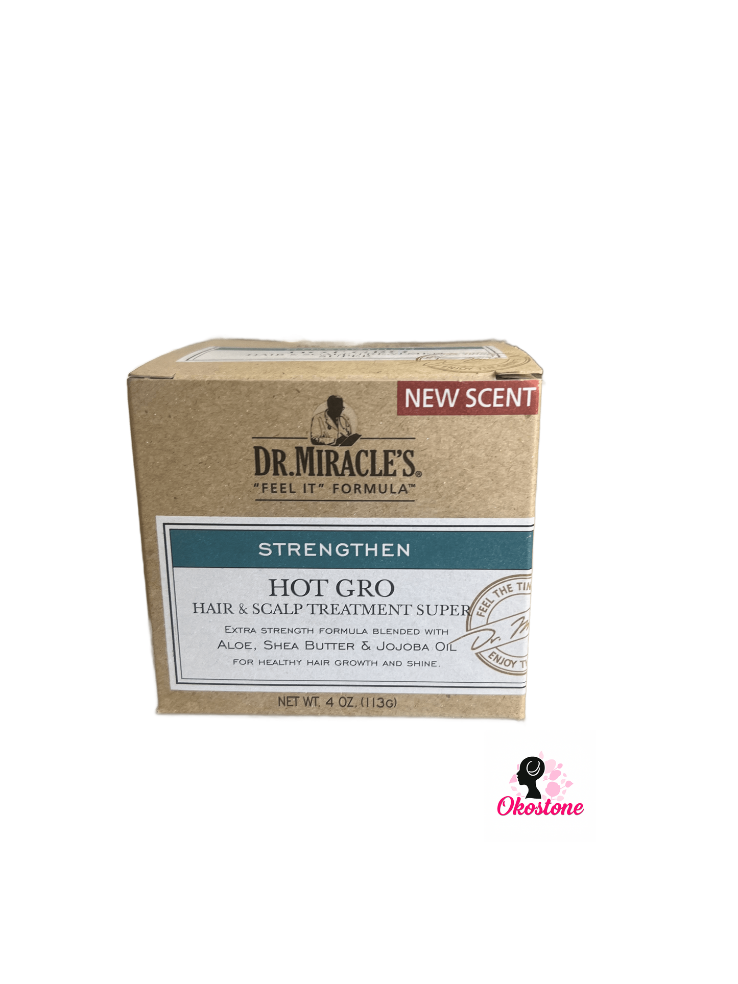 Dr. Miracles strengthen hot gro hair and scalp treatment super 4 oz