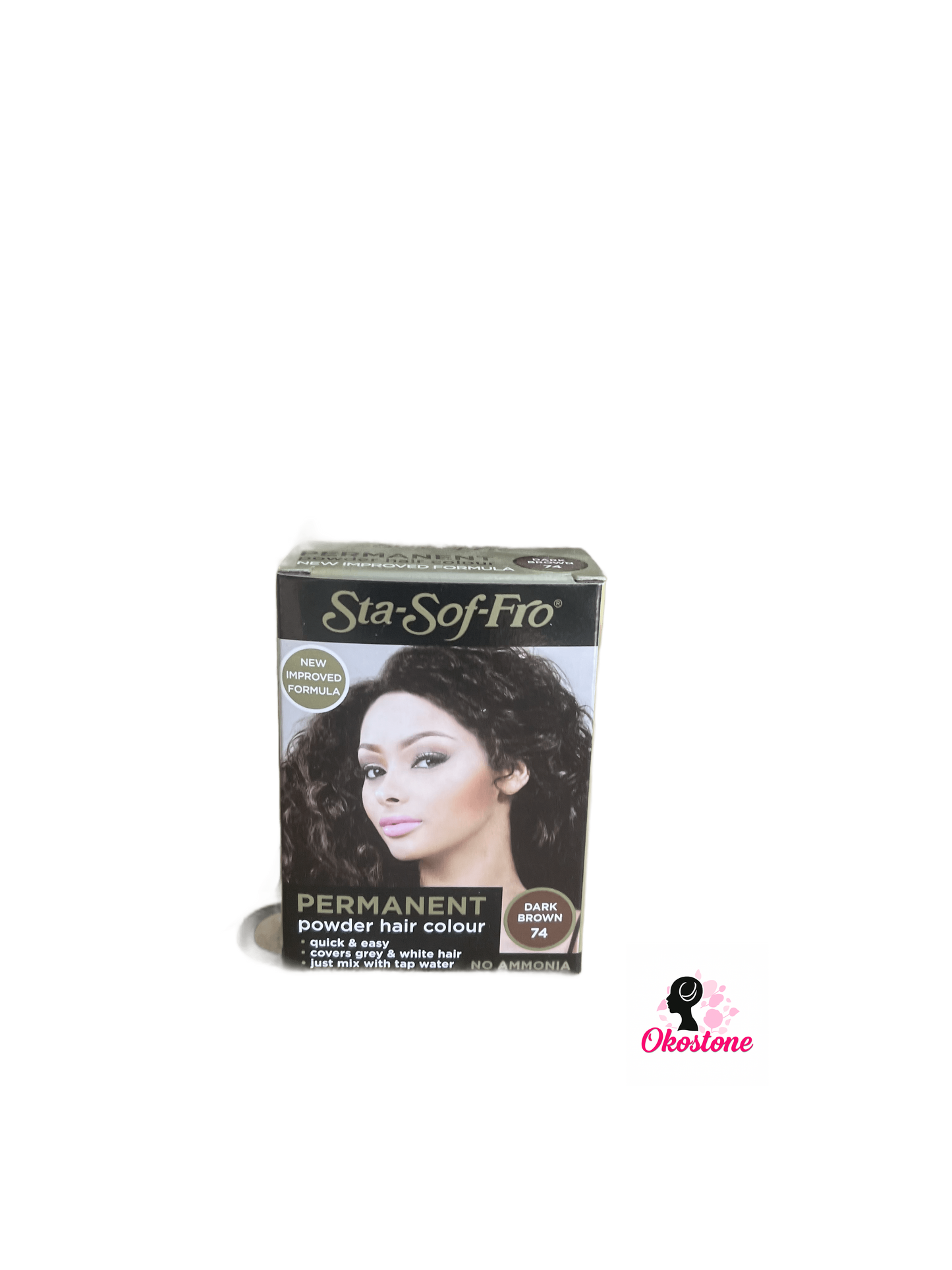 Sta-sof-fro PERMANENT powder hair colour