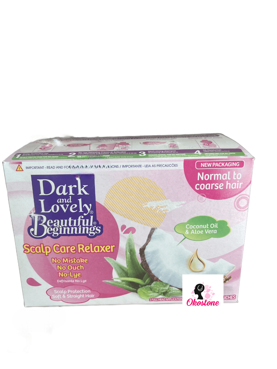 Dark and Lovely scalp care relaxer