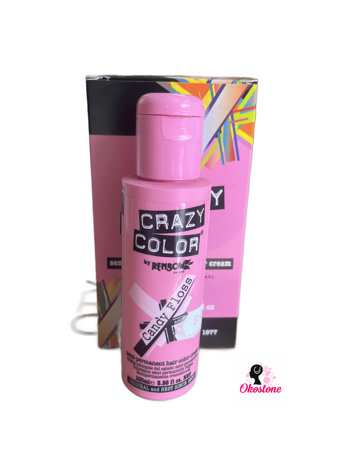 Crazy color semi-perrmanent hair color cream 100ml