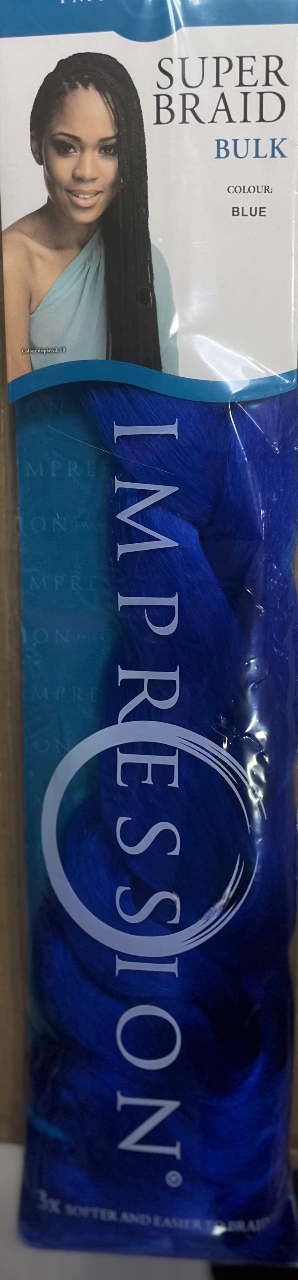 Impression super braid bulk hair