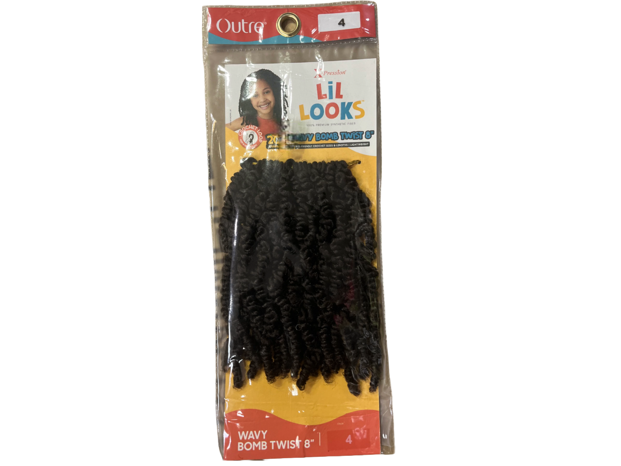 Outre X-Pression lil looks Wavy bomb twist 8" hair
