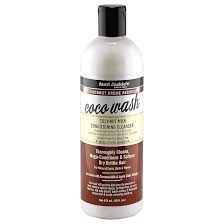 Aunt Jackie's coco wash coconut milk conditioning cleanser 12 oz