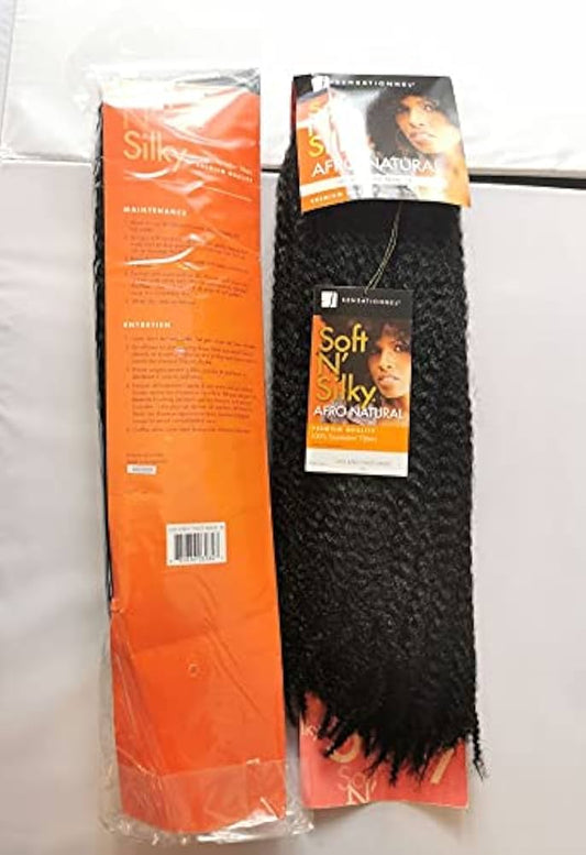 Sensationnel soft n'silky afro natural syn afro twist braid
