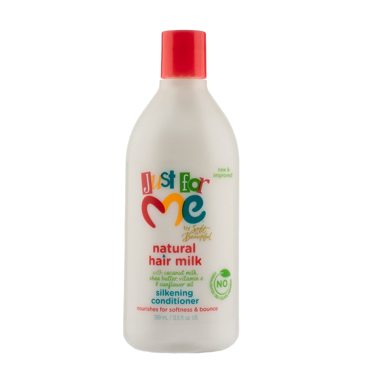 Just for me natural hair milk silkening conditioner 13.5 oz