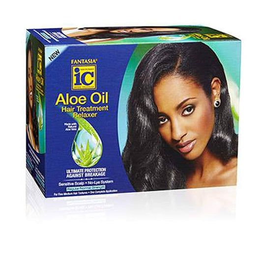 Fantasia aloe oil hair treatment relaxer