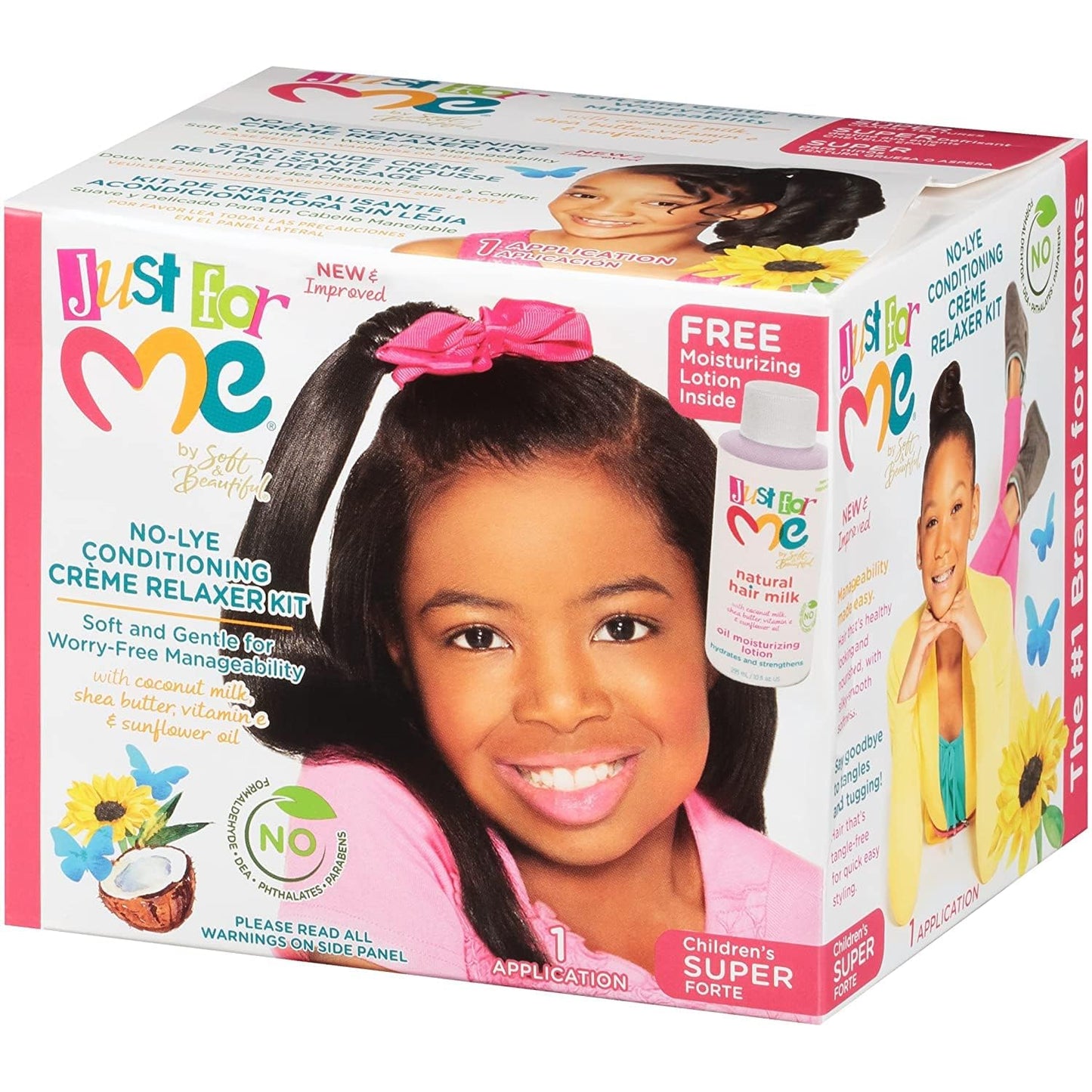 Just for me No-lye conditioning relaxer kit