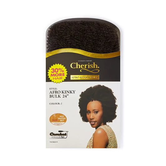 Cherish afro kinky bulk style 24" hair
