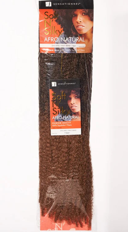 Sensationnel soft n'silky afro natural syn afro twist braid