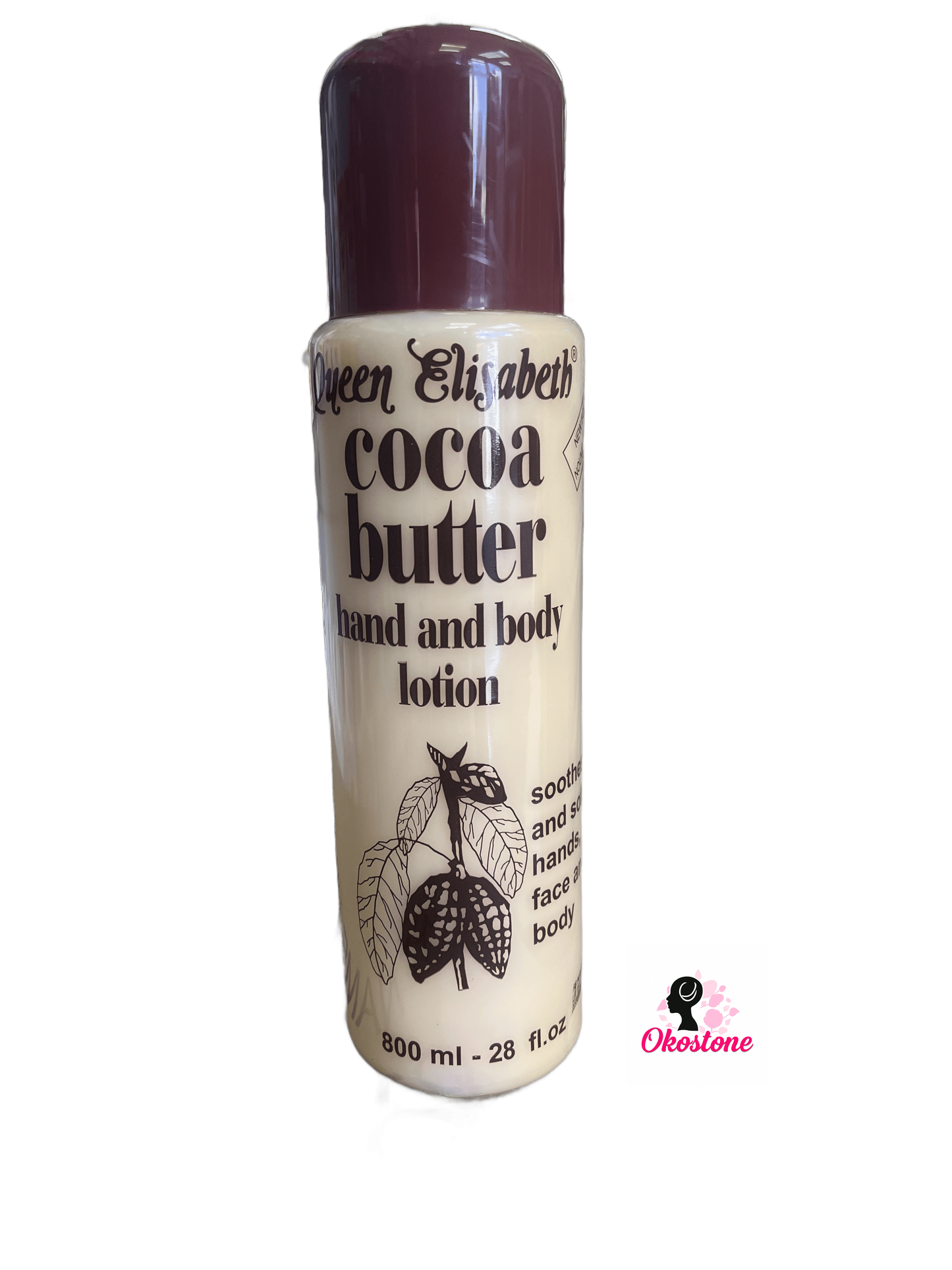 Queen Elizabeth Cocoa butter body lotion