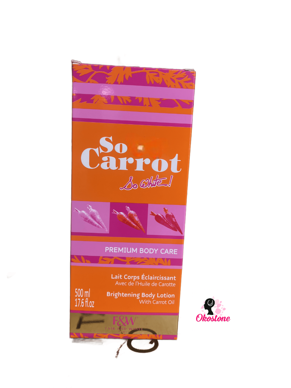 So carrot so white brightening body lotion 500ml