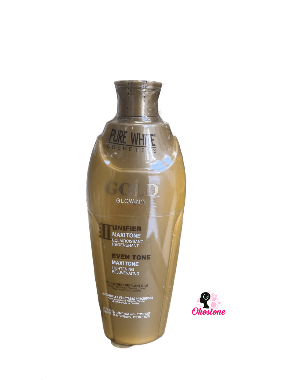 Gold glowing lightening tone cream