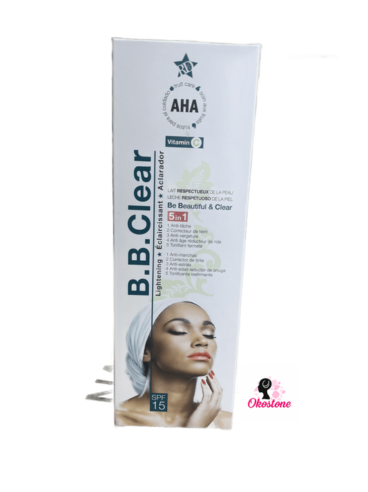 B. B. Clear 5 in 1 lightening cream