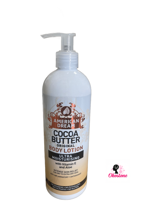 American dream cocoa butter body lotion
