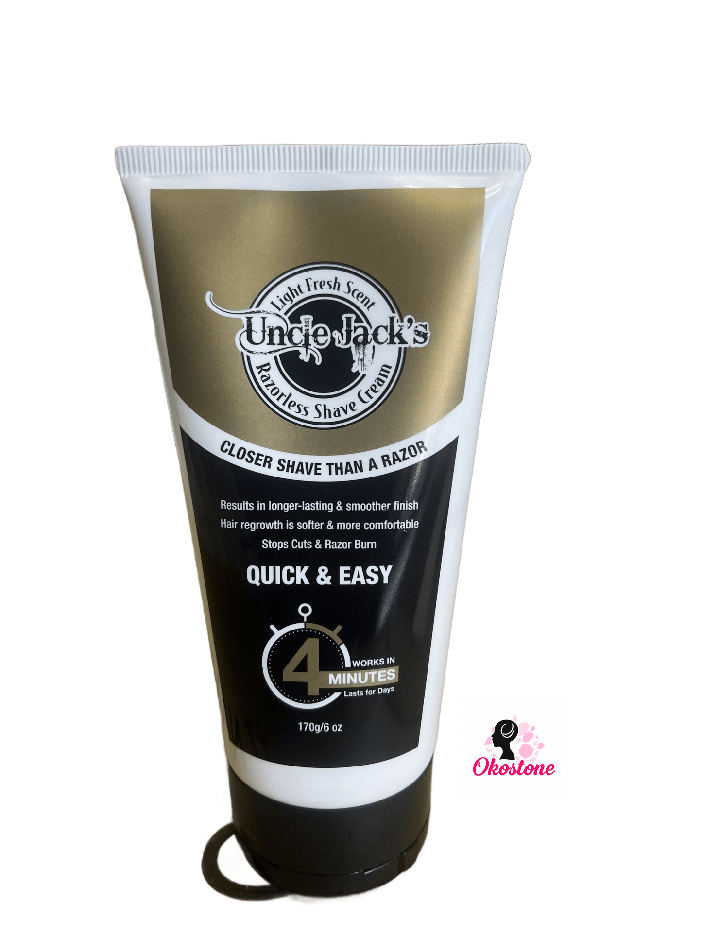 Uncle jack's Razor shave cream 6 oz