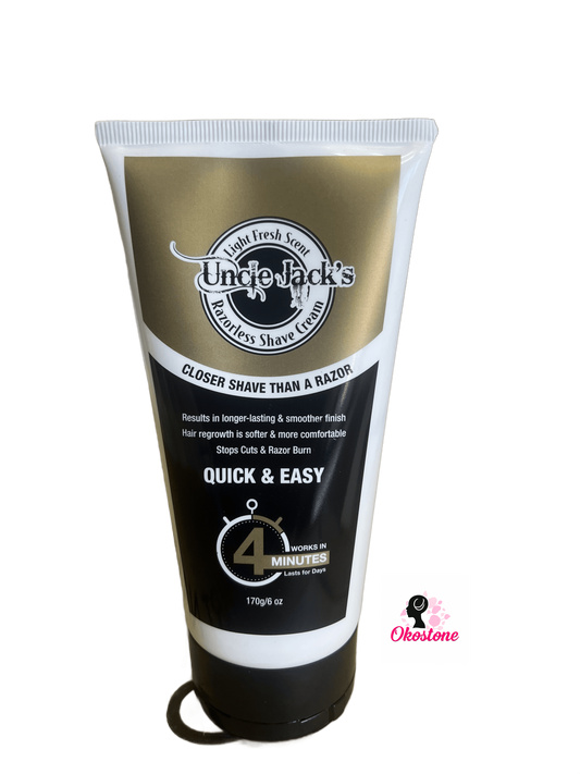 Uncle jack's Razor shave cream 6 oz