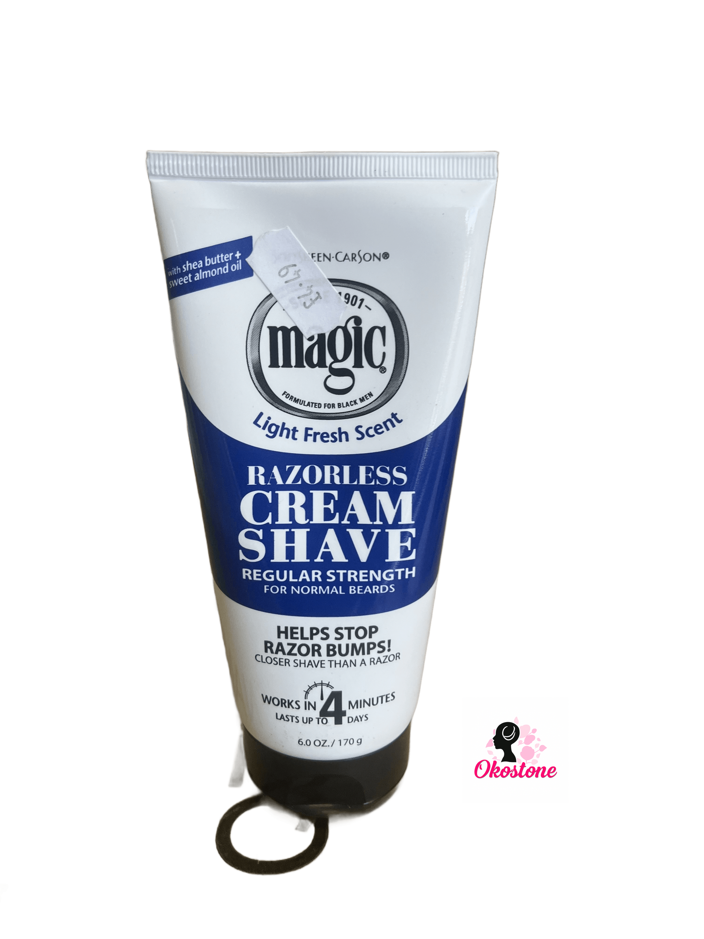Magic razorless cream shave 6 oz