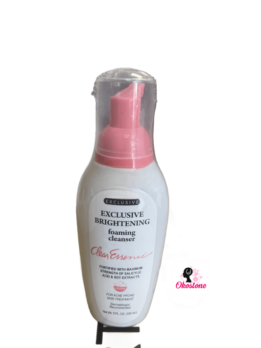Exclusive brightening foaming cleanser 5 oz
