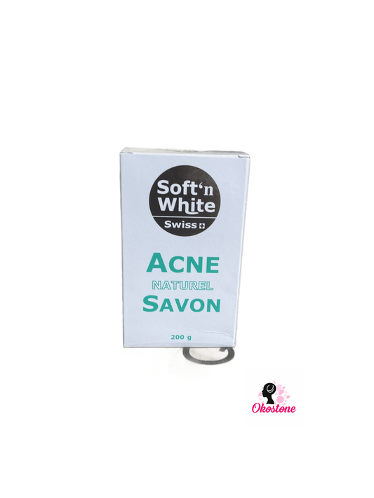 Soft'n white acne natural savon 200 g