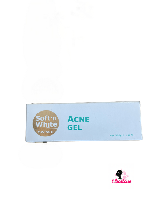 Soft'n white swiss acne gel 1 oz