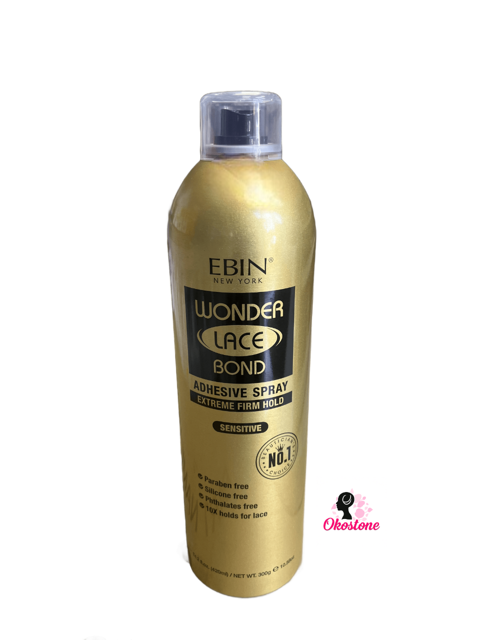Ebin wonder lace bond adhesive spray 14.2 oz