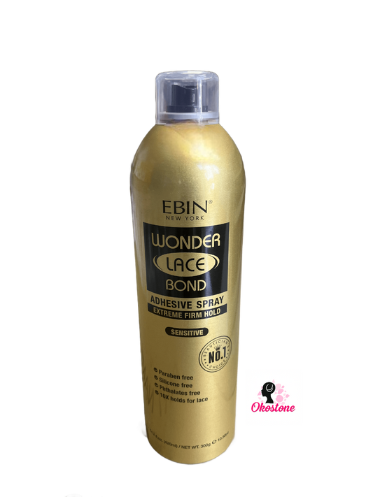 Ebin wonder lace bond adhesive spray 14.2 oz