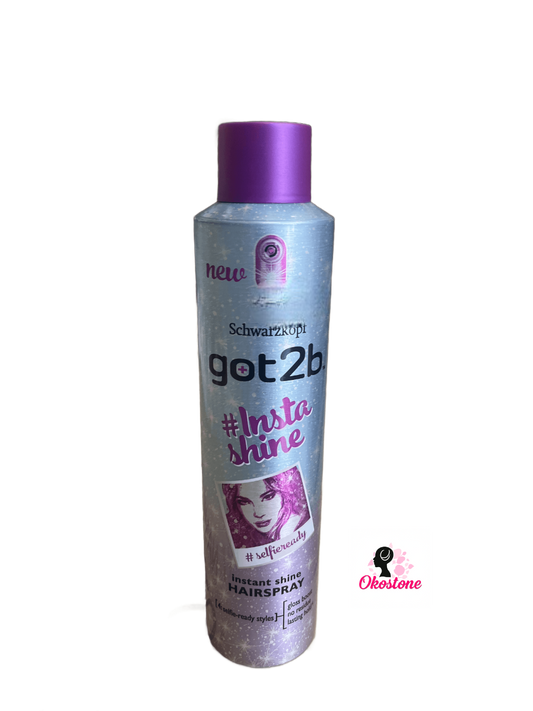 Schwarzkopf got2b #Insta shine spray