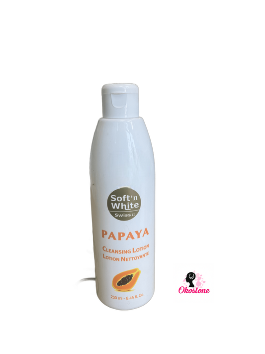 Soft'n White PAPAYA CLEANSING LOTION 250 ml