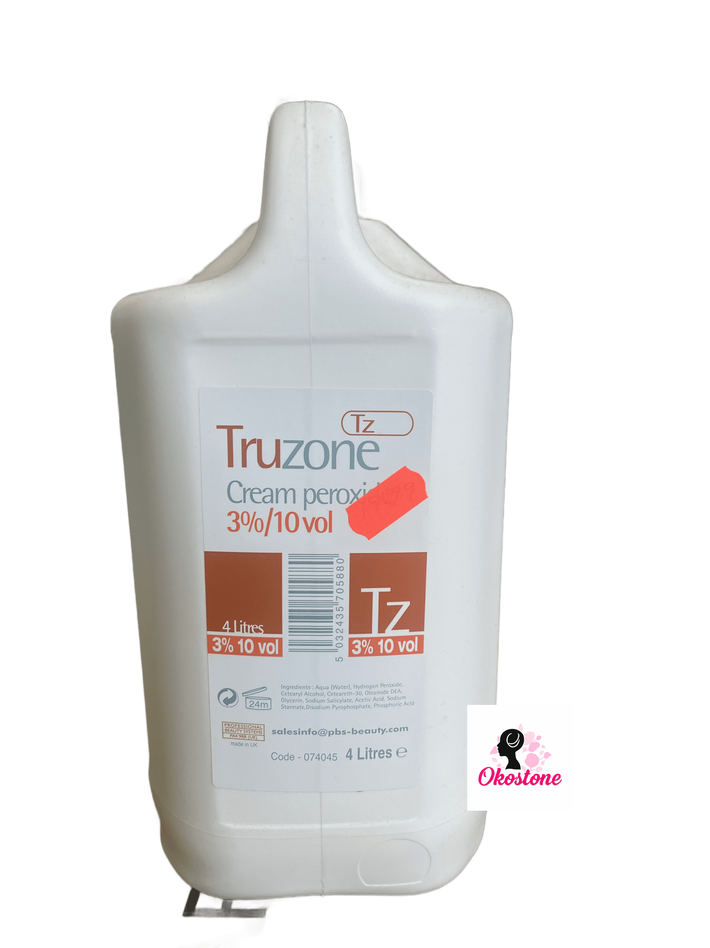 Truzone cream peroxide 4 litres