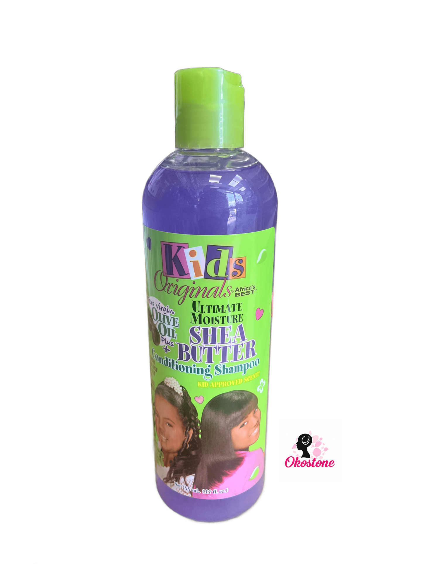 Africa's best Kids Originals ultimate moisture shea butter conditioning shampoo 12 oz