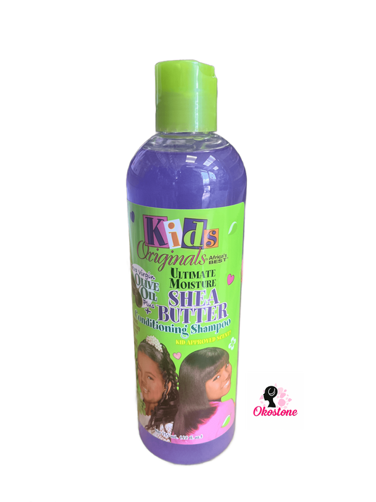 Africa's best Kids Originals ultimate moisture shea butter conditioning shampoo 12 oz