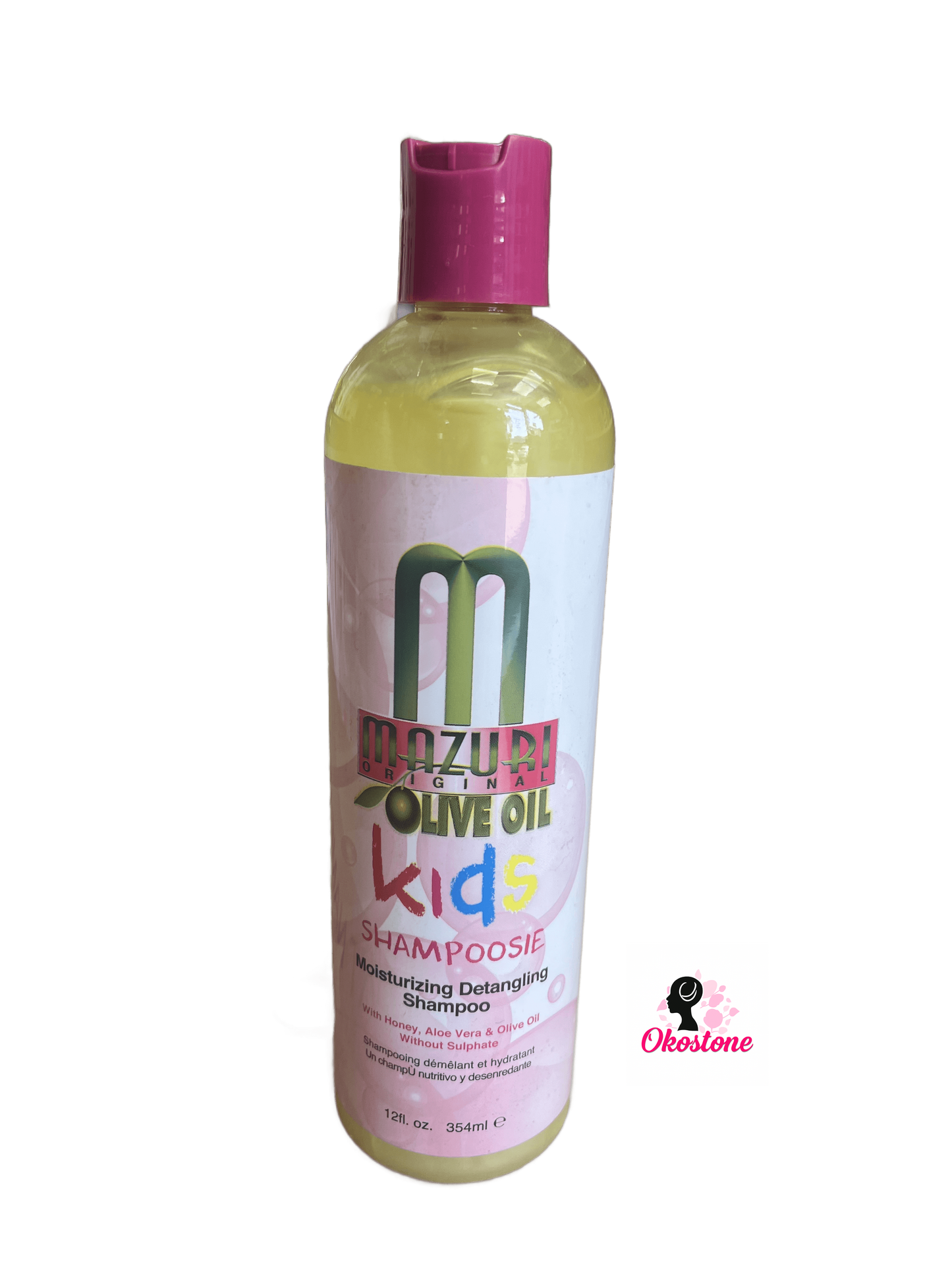 Mazuri olive oil kids shampoosie 12 oz