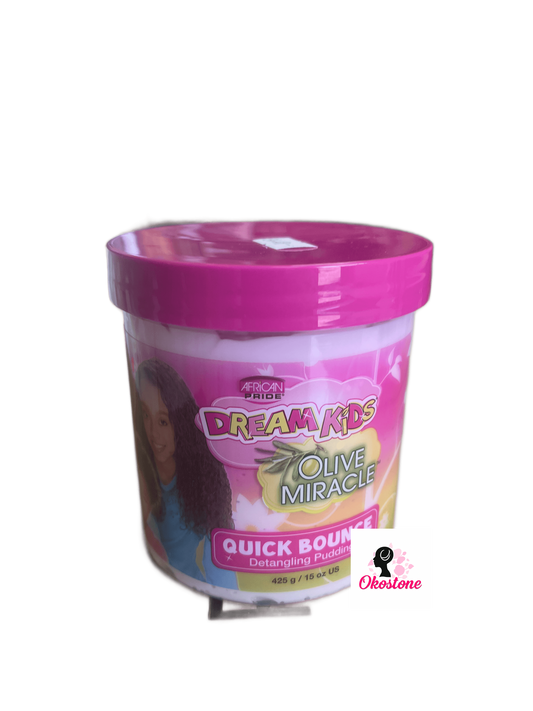 Dream kids olive miracle quick bounce detangling pudding 15 oz