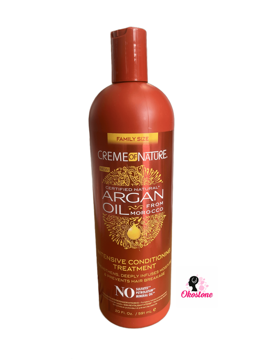 Creme of nature argan oil intensive conditioning treatment 20 oz
