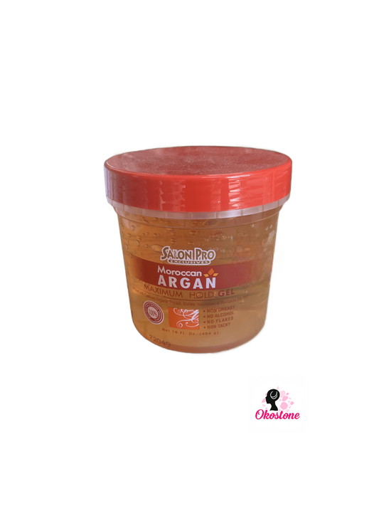 Salon pro argan maximum hold gel