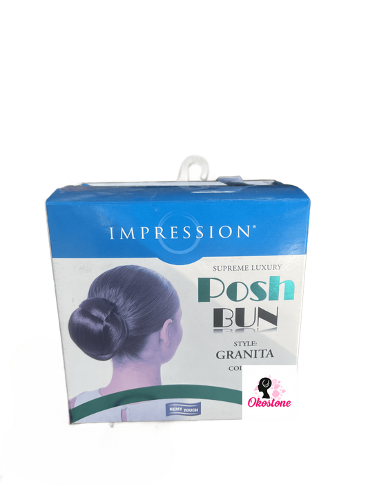 Impression supreme luxury posh bun style: granita