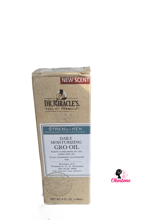 Dr. Miracles strengthen daily moisturiziing gro oil 4 oz