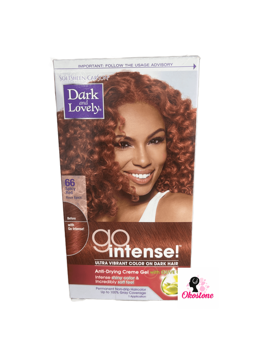 Dark and lovely hair color dye