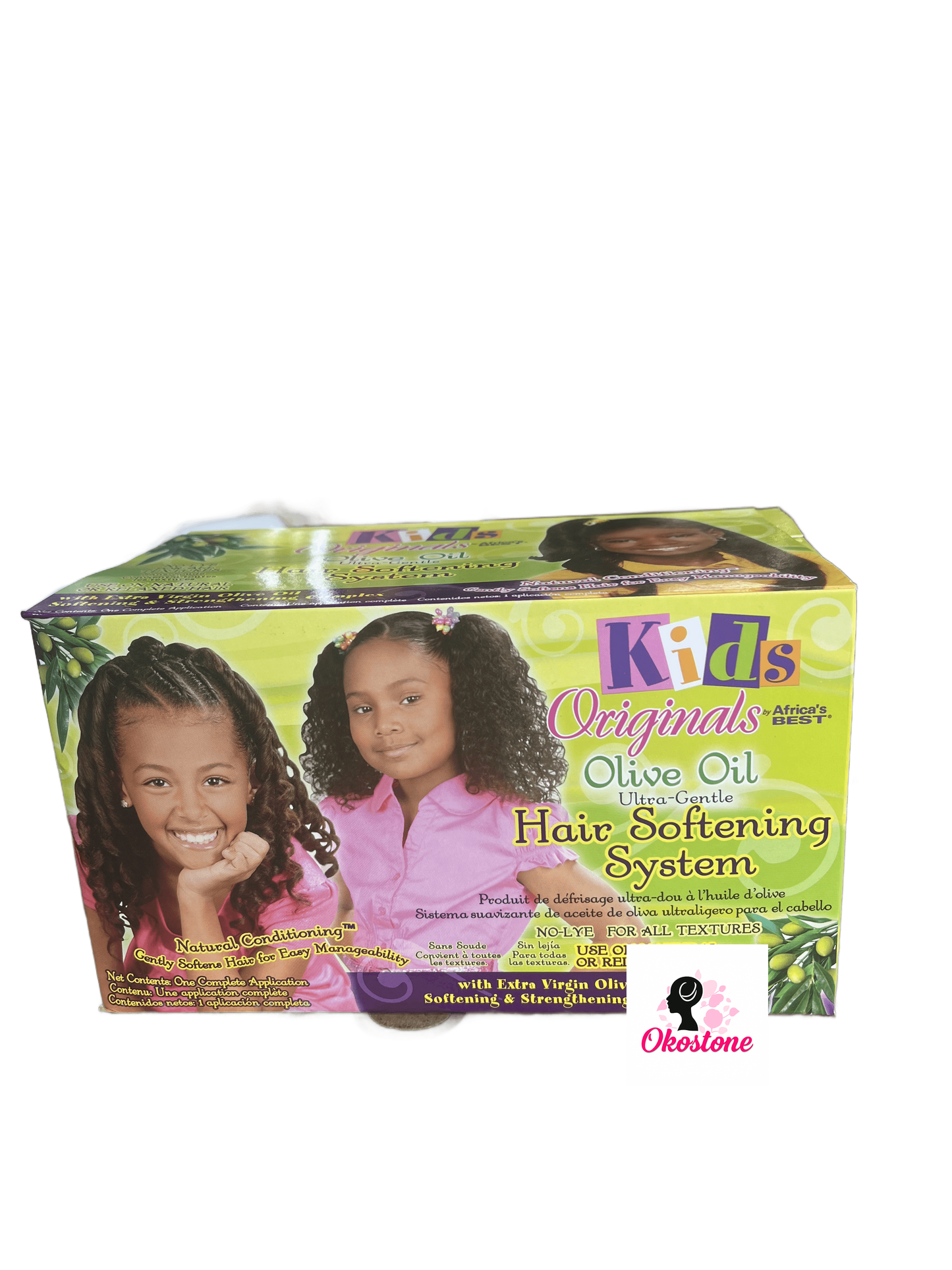 Kids original hair softening system