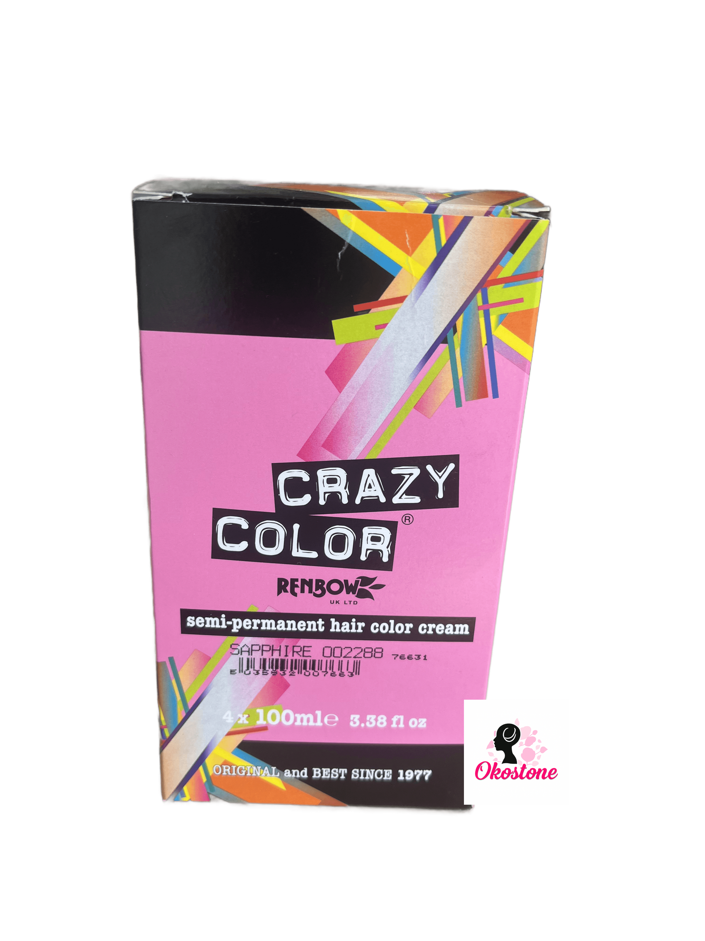 Crazy color semi-perrmanent hair color cream 100ml