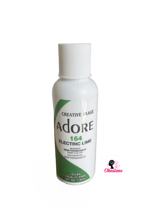 Creative image semi-permanent hair color