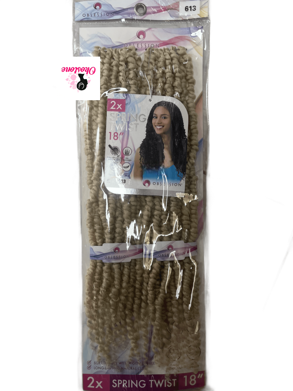 Obsession spring twist 18" 2x hair