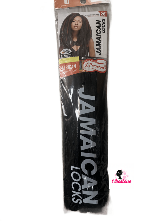 Jamaican locks 26" hair