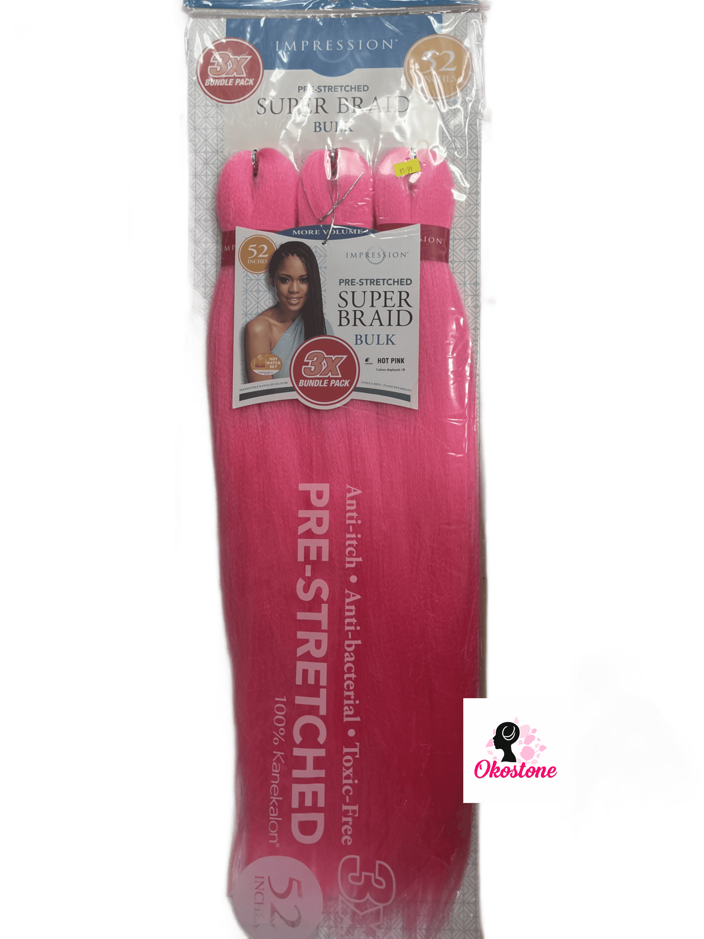 Impression super braid bulk 3x hair