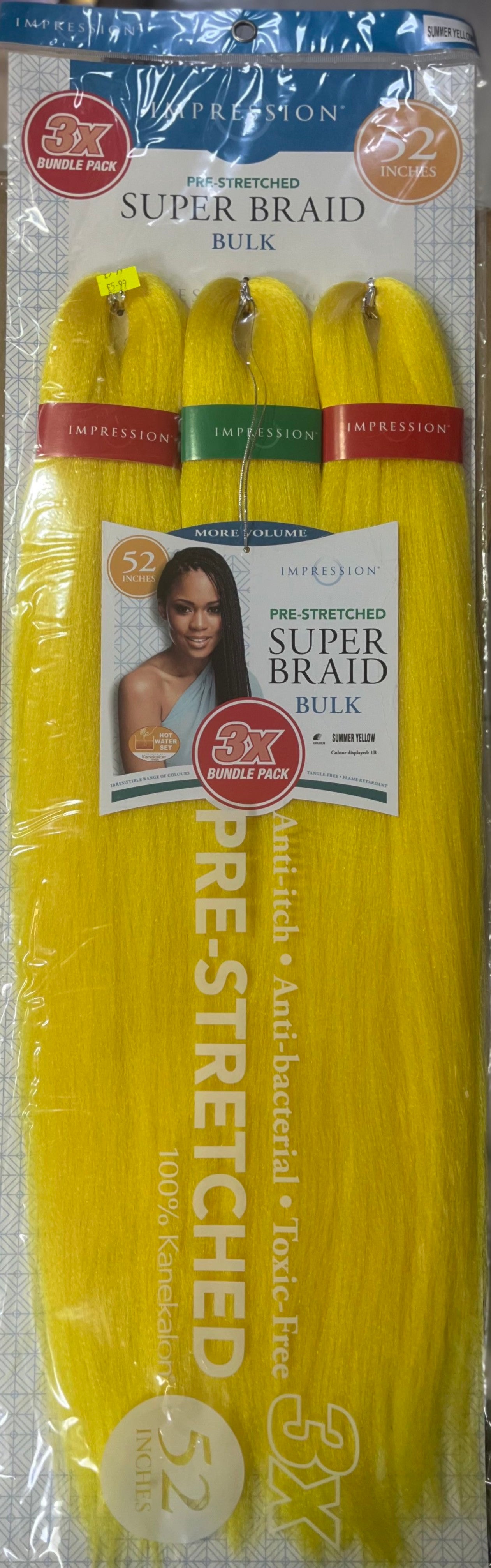 Impression super braid bulk 3x hair