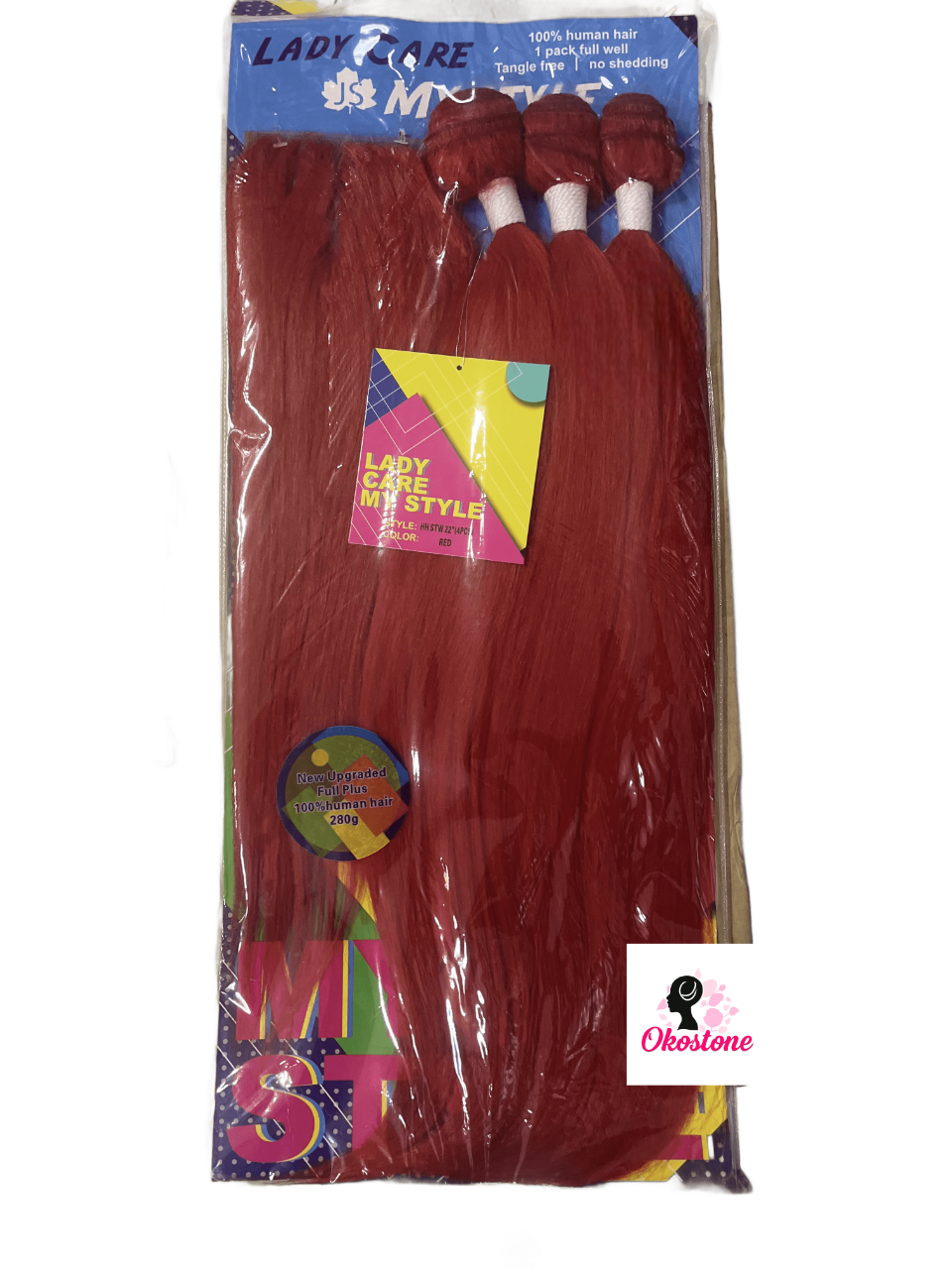 Lady care my style jerry curl 22" 4Pcs hair