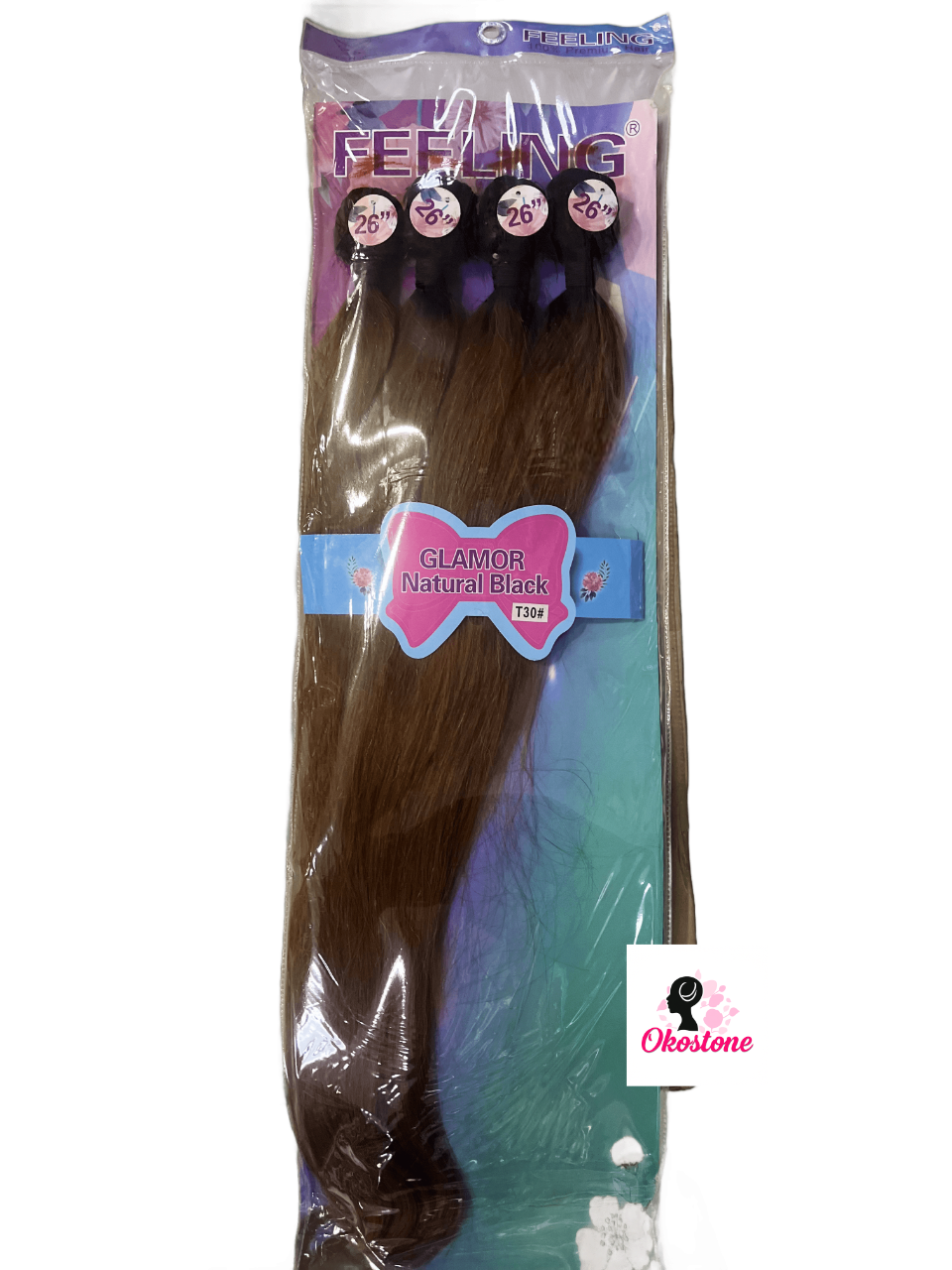 Feeling glamor 26" 4pcs hair