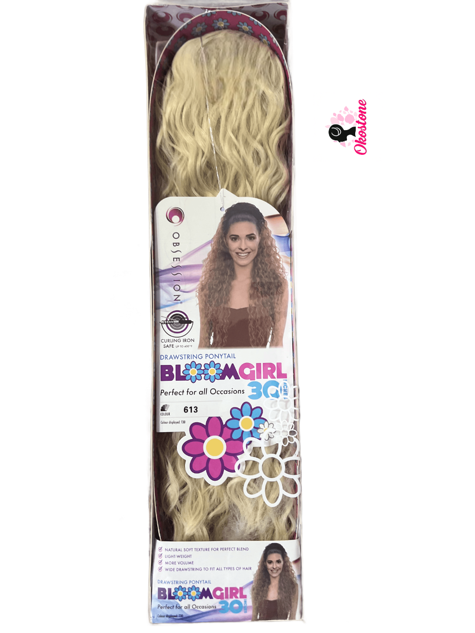 Obsession drawstring ponytail bloomgirl 30" hair